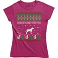 thumbnail image 1 of Serbian Hound Christmas Snowflakes Animal Pet Dog Lover Ugly T-Shirt, 1 of 4