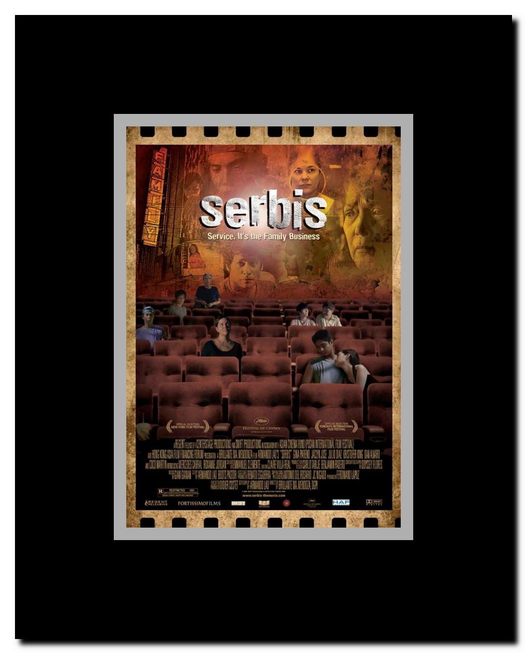 Serbis Framed Movie Poster