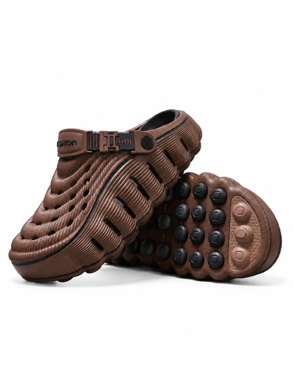Sereinex Cloud Clogs Comfortable Lightweight Cushioned Arch Support Slip on EVA Mules Sandals for Men