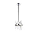 thumbnail image 1 of Serena 10 inch crystal round pendant in chrome, 1 of 9