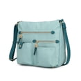 thumbnail image 1 of Serena Color-Block Nylon Womens Shoulder Bag by Mia K., 1 of 12