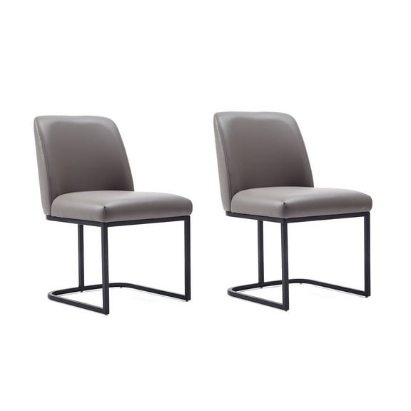 Serena Faux Leather Dining Chair (Set of 2)