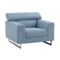 thumbnail image 1 of Serena Modern Lounge Chair, Blue, 1 of 1