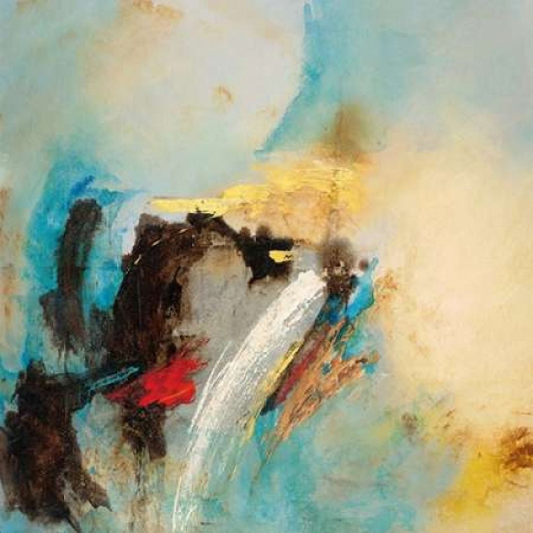 Serena Series 1 Canvas Art - Gabriela Villarreal Villarreal (24 x 24)