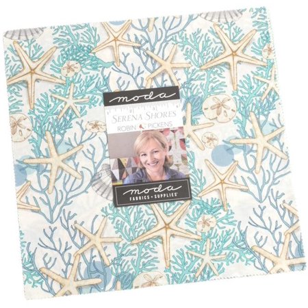 Serena Shores Layer Cake by Robin Pickens; 42 - 10" Precut Fabric Quilt Squares
