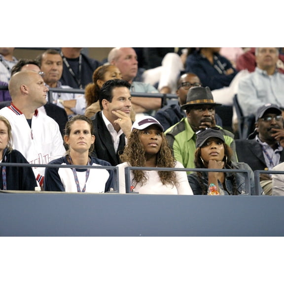 Serena Williams Inside For U.S. Open Tennis Tournament, Arthur Ashe Stadium, Flushing, Ny, September 06, 2005. Photo By Rob RichEverett Collection Celebrity (20 x 16)
