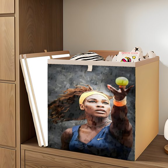 Serena Williams organizer box say goodbye to clutter with one sleek box. Reclaim your space and keep the elegance for yourself.12.99  12.99  12.99 in.