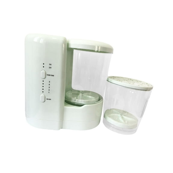 Serenable 2 in 1 Underwear Washer Makeup Brush Washer and Dryer Automatic Mini Washing Machine for RV Home Underwear Sock Makeup Brush Green