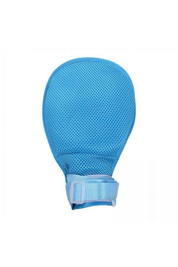 3xHand Restraint Mitts Glove Padded Gloves for Helpful for Caregivers No Front Zipper