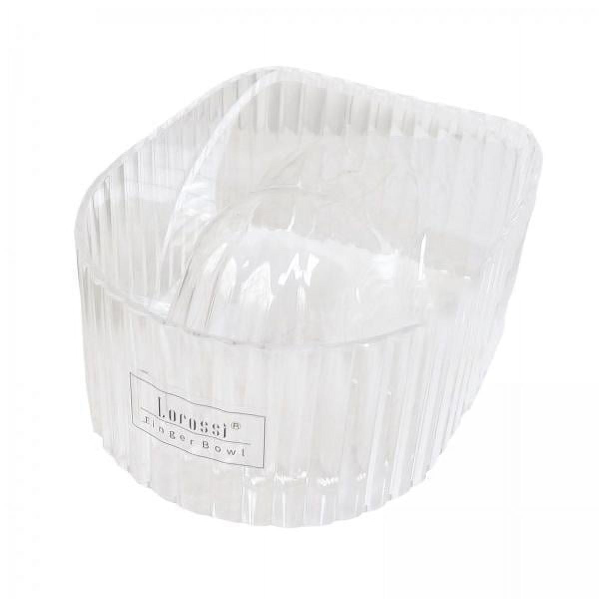Serenable 3xNail Soaking Bowl Nail Art Tool for Manicure Home Salon Nail SPA Girls Clear