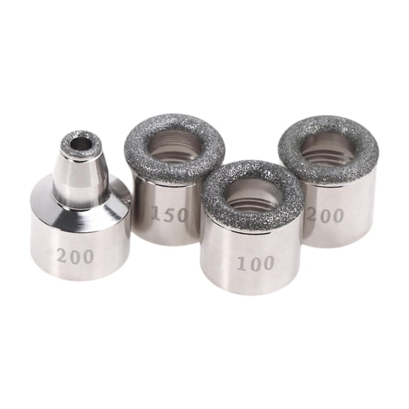 Serenable 4 Pieces Facial Peel Diamond Dermabrasion Tips Facial Dermabrasion Tool for SPA