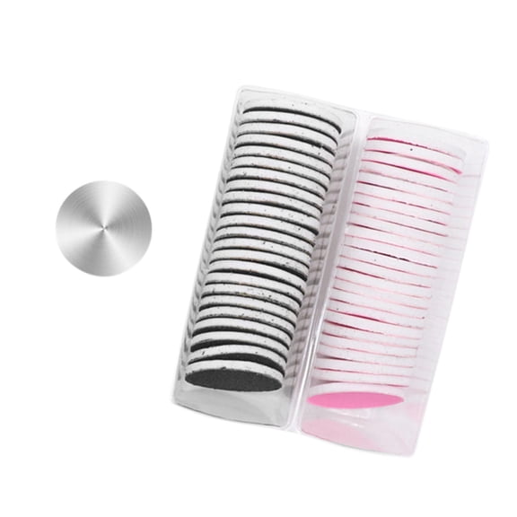 Serenable 50 Pieces Replaceable s Discs for Electric Foot File Callus Remover Grinding Disc Tool Sanding Discs Set Refill Discs 25mm