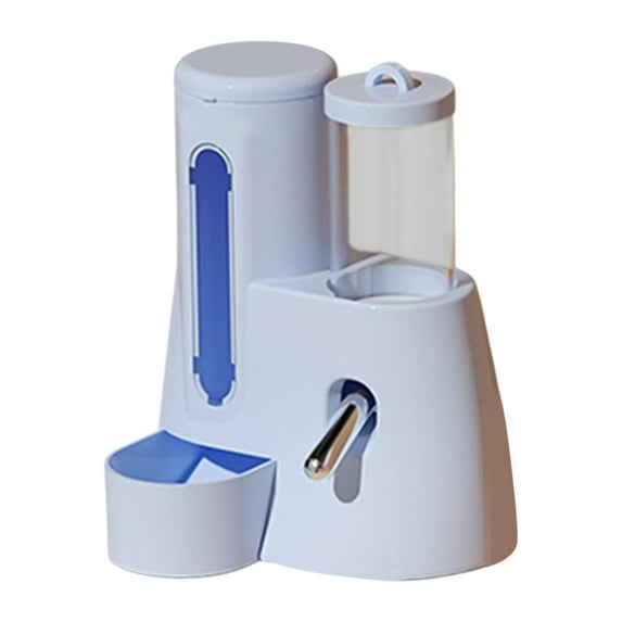 Serenable Automatic Hamster Feeder Hamster Water Bottle for Mice Ferrets Small Animals 80ml blue