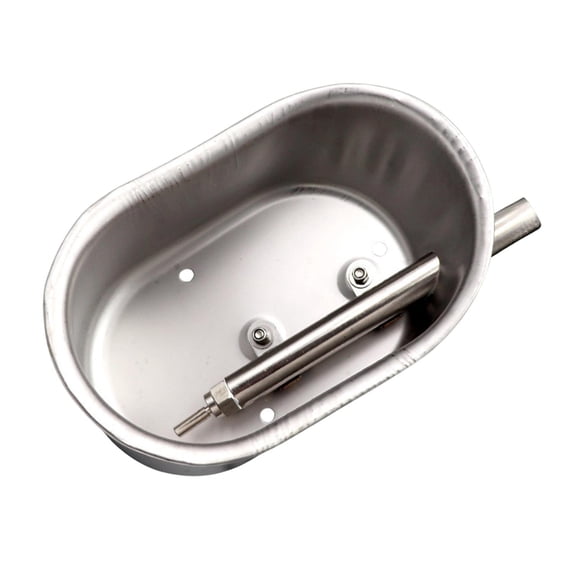 Serenable Automatic Pig Waterer Pig Water Bowl Drinker Hogs Sow Swine Drinking Drinker Livestock Waterer Dispenser for Pigs Farm Animals L