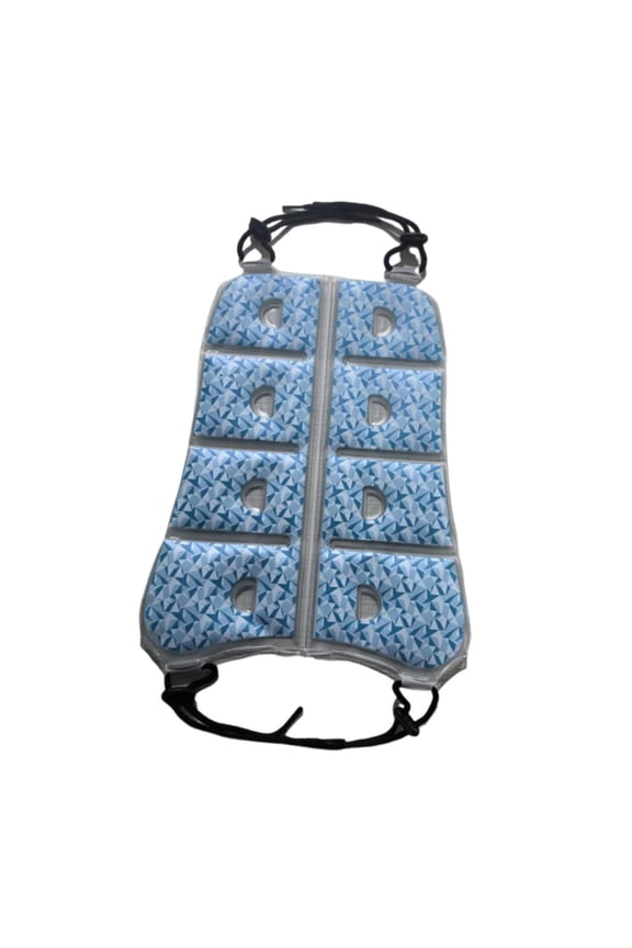 Backpack Cooling Pad Seat Cushion Professional Breathable Summer Cooling Vest Ice Pack for Back for Working Fishing Men Women