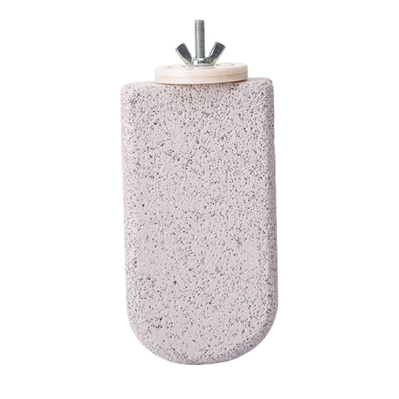 Serenable Bird Beak Grinding Calcium Stone Perch Chewing for Lovebird Finches Squirrel L L