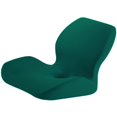 thumbnail image 1 of Serenable Car Seat Pad Chair Cushion Multifunction Elastic L Shaped Car Supplies Office Chair Cushion Coccyx Pillow for Home Watching TV Dark Green, 1 of 10