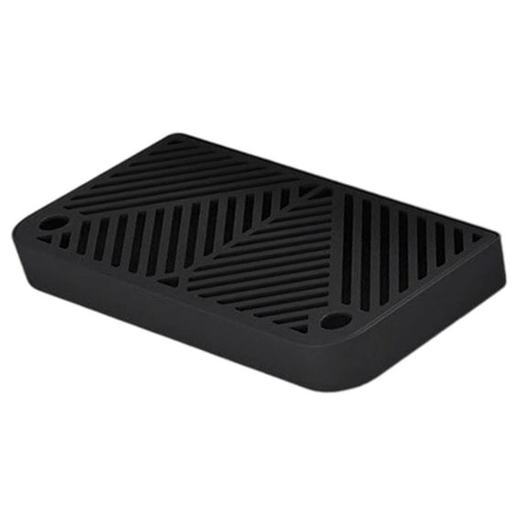 Serenable Cat Litter Mat Cats Steps Reusable Cat Ramp for Anti Slip Cat Litter Catcher Board Litter Pad for Indoor Cats Black