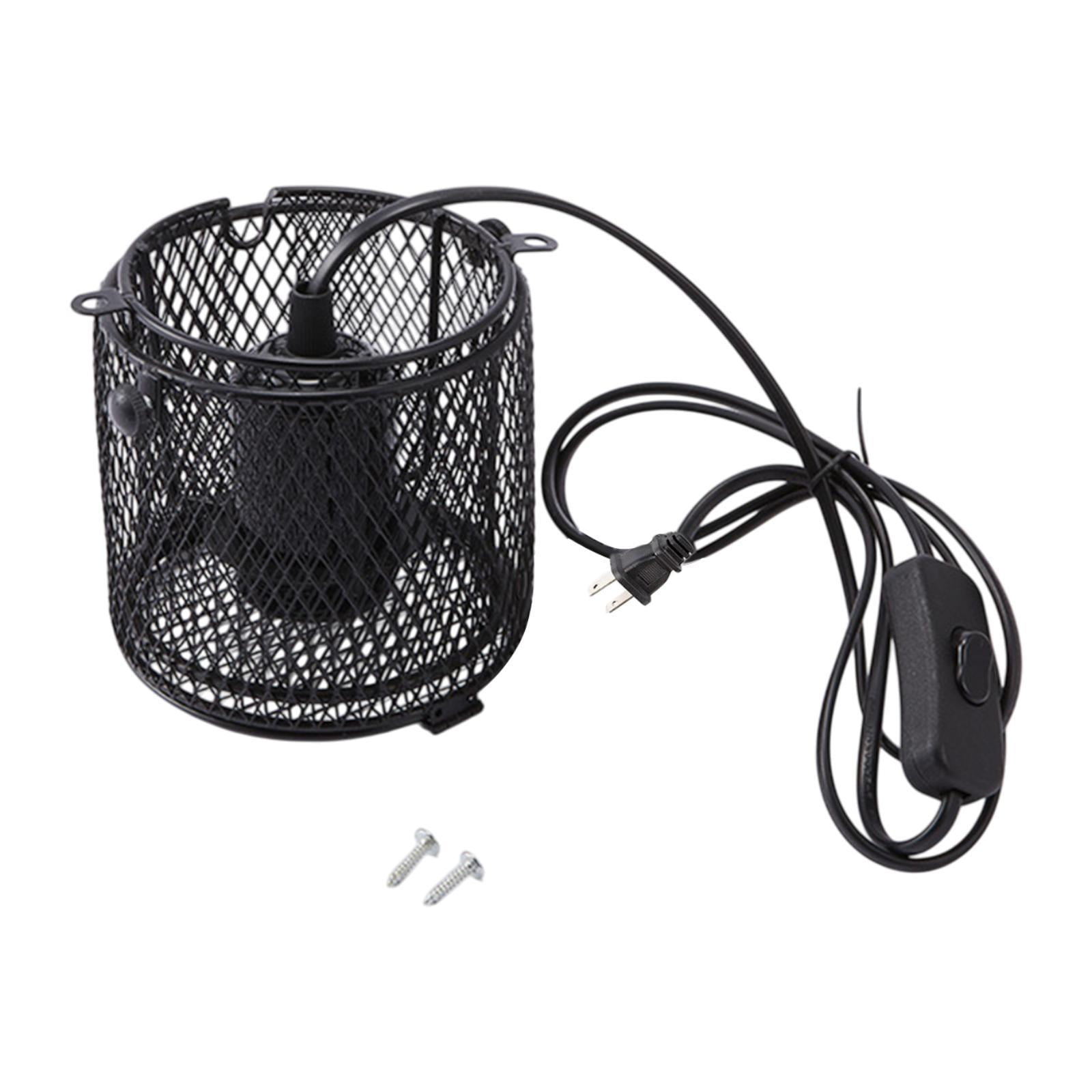 Serenable ,Ceramic Heat Emitter,200W,Reptile Accessories,Basking Heater Lamp Cover for Pet Bearded Dragon Turtle