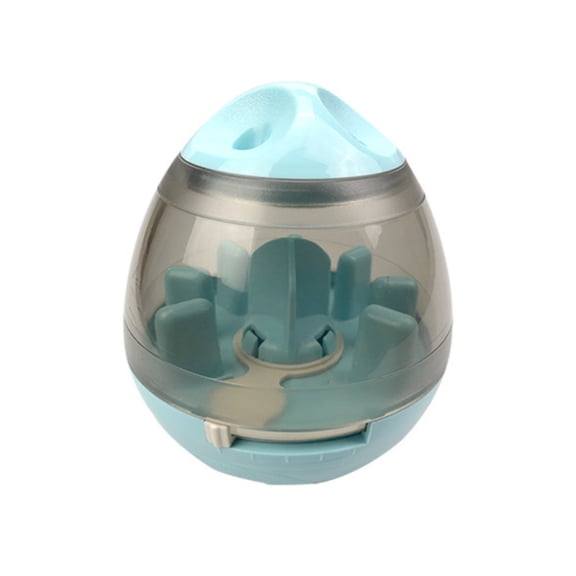 Serenable Egg-shaped Treat Dispensing Puzzle Toy Interactive Pet Feeder for Dogs Young Dogs Indoor Play Slow Feeding Enrichment