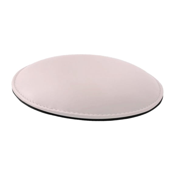 Serenable Elbow Hand Rest, Manicure Pad Easy to Clean, Comfortable Professional Nail Armrest Cushion Nail Table Mat for Salons Home DIY Round