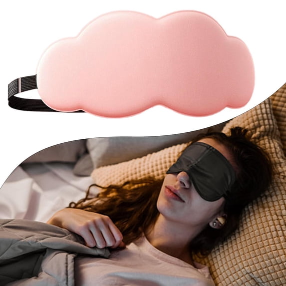 Serenable Eye Eye Cover Night Blindfold 3D Contoured Sleeping Sleep Pink