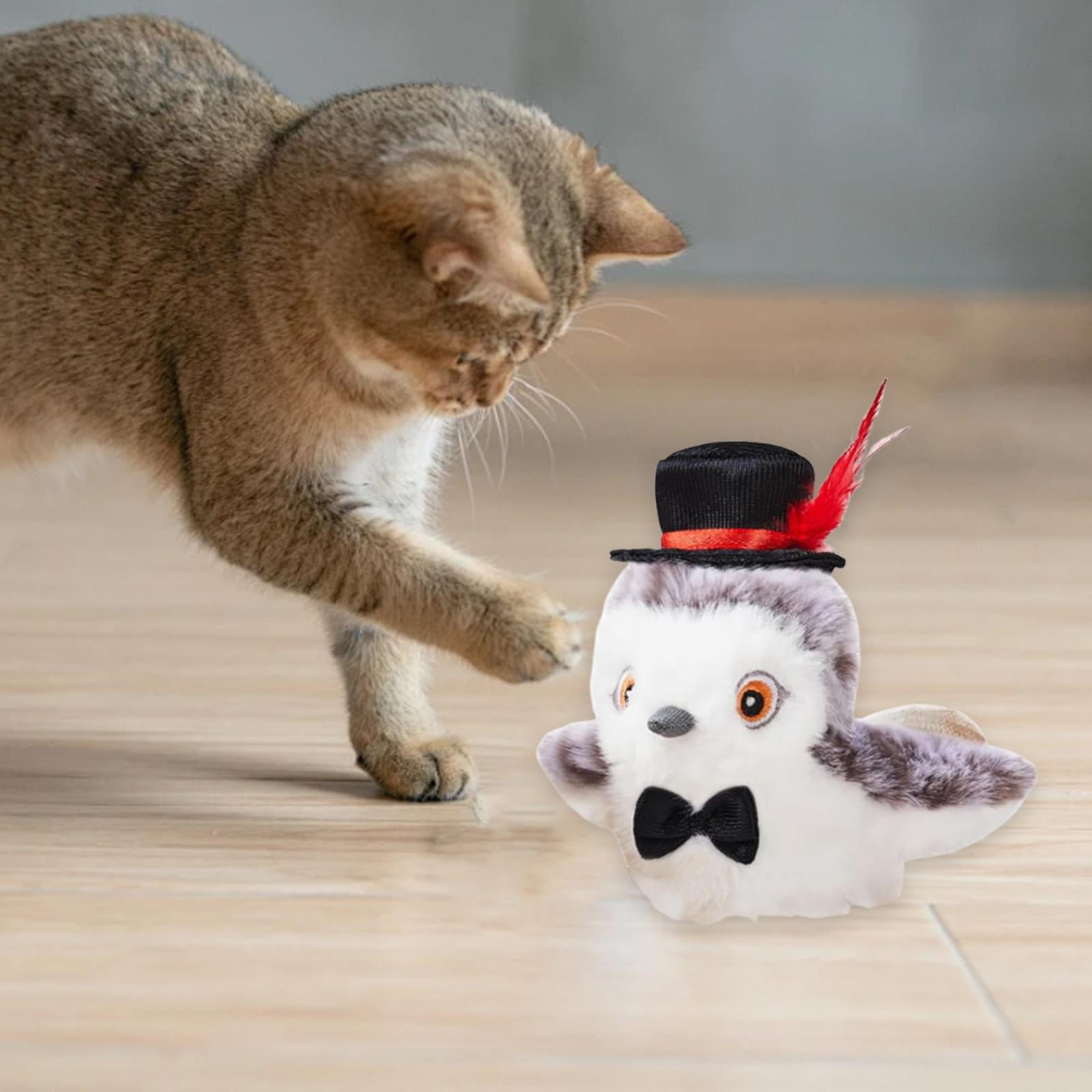 Serenable Flapping Bird Cat Toy Motion Activated Lifelike Electric Three Mode for Indoor Cats Cat Exercise Toy USB Rechargeable Style D