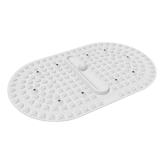 Serenable Foot Massage Pad Acupressure Cushion Walking Plate Sensory Mat Foldable Silicone for Sports Activities Home Office Students Seniors Games Sensory gray
