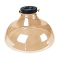 thumbnail image 1 of Serenable Glass Lamp Shade Light Cover Diameter 9.57inch Resistant to High Temperature Lighting Accessories Home Decoration for E27/E26 Brown, 1 of 9