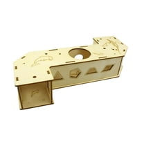 Serenable Hamster Tunnel Toy DIY Training Creative Pet Tunnel for Rats Gerbil Squirrel 22cmx12cmx5cm