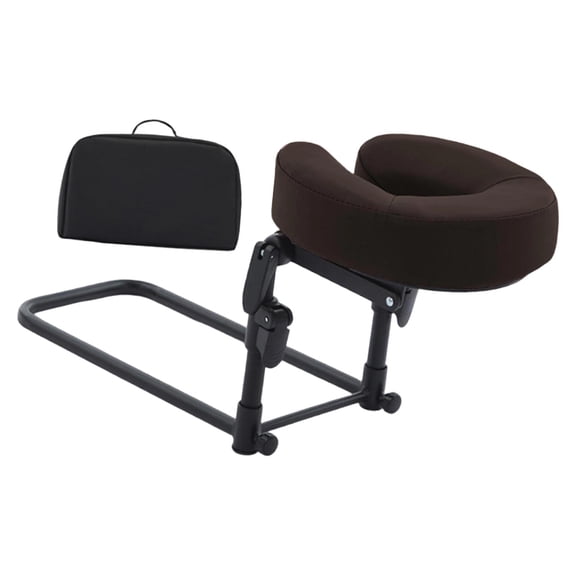 Serenable Home Mattress Top Massage Kit Face Down Pillow Head Rest Multi Functional Cradle Support Cushion Adjustable Ergonomic Suitable for Home Use Eye Surgery Recovery Coffee