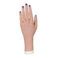 thumbnail image 1 of Serenable Mannequin Hand, Practice Hand for Acrylic Nails, Soft Flexible Realistic Female Hand, Jewelry Organizer for Bracelet Manicure skin left hand, 1 of 9