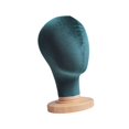thumbnail image 1 of Serenable Mannequin Head Hat Rack Sturdy Manikin Head Model Space Saving Multifunctional Tabletop Holder for Salon Home Retail Shop Green, 1 of 9