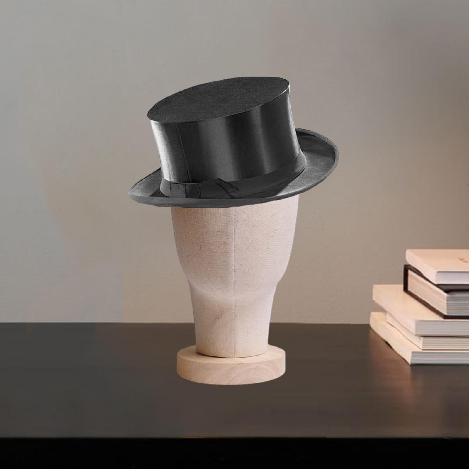 Serenable Mannequin Head Sturdy Hat Storage Hat Display Stand for Retail Markets Salon