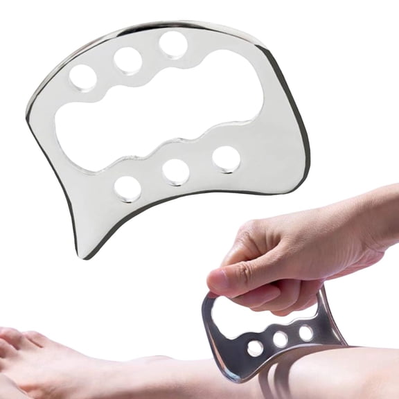 Serenable Manual Guasha Scrapers Gua Sha Tool Multi Functional Portable Full Body Use Scraping Tool Facial Tool for Face Neck Shoulders