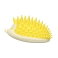 thumbnail image 1 of Serenable Scalp Massager Shampoo Brush,Scalp Scrubber,Head Scrubber,Cute,Hair Brush Exfoliator Hedgehog Shape Soft Silicone Scrub Brush Yellow, 1 of 9