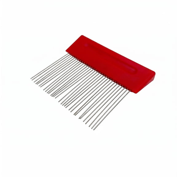 Serenable Steel Tooth Texture Comb Stainless Steel Art Scraper for Diatom Mud Plaster Styling Fabric Projects