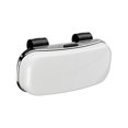 thumbnail image 1 of Serenable Sunglasses Holder for Car Visor Sun Visor Organizer Sturdy Auto Glasses Case White, 1 of 8