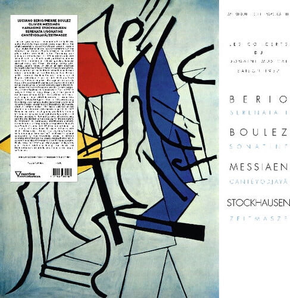 Berio / Boulez / Messiaen / Stockhausen - Serenata I / Sonatine / Canteyodjaya / Zeitmasze - Music & Performance - Vinyl