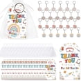 thumbnail image 1 of Serencatcher 72pcs Nurse Party Favors, Boho Appreciation Nurse Themed Thank You Tags Groovy Nurse Motivational Keychain White Organza Bags for Nursing Birthday Graduation Party Supplies, 1 of 6