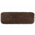 thumbnail image 1 of Serendipity 22 in. x 60 in. Shaggy Washable Nylon Rug Chocolate, 1 of 1