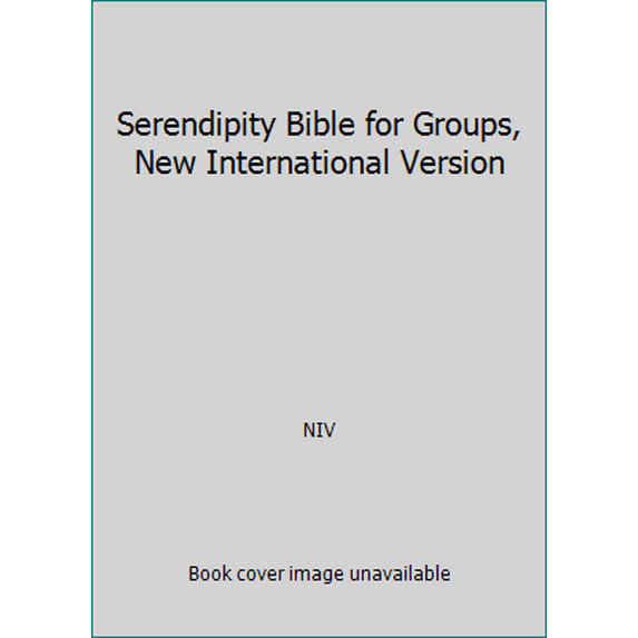Pre-Owned Serendipity Bible for Groups, New International Version (Hardcover) 1574940457 9781574940459