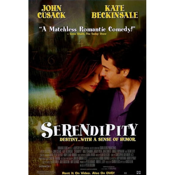 Serendipity Movie POSTER 27" x 40" Style B