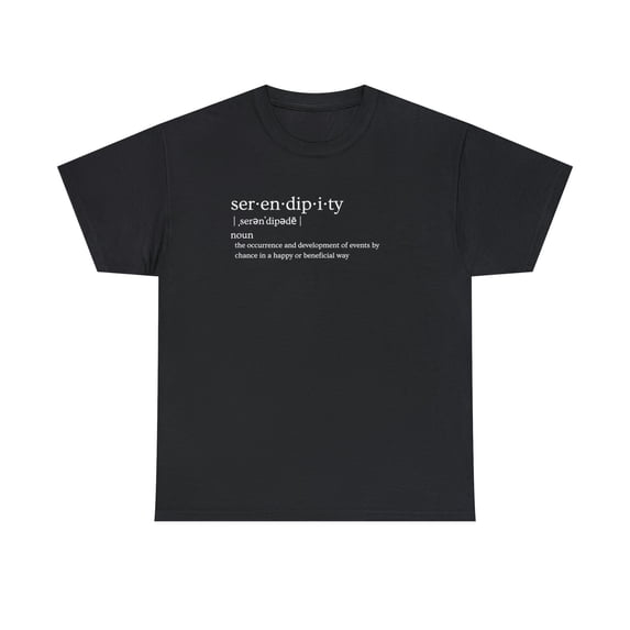 Serendipity Unisex Heavy Cotton Tee
