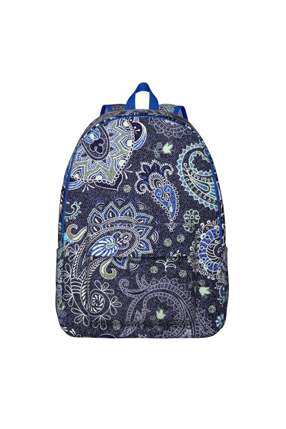 Serene Boho Paisley Backpack for Daily Commute, Safeguards Laptop from Bumps, Intelligently Designed for School, Gift for a Stress Free Experience