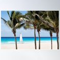 thumbnail image 1 of Serene Coastal Escape Poster Wall Art, Modern Wall Decor For Living Room Bedroom, 8x12 UNFRAMED, 1 of 3