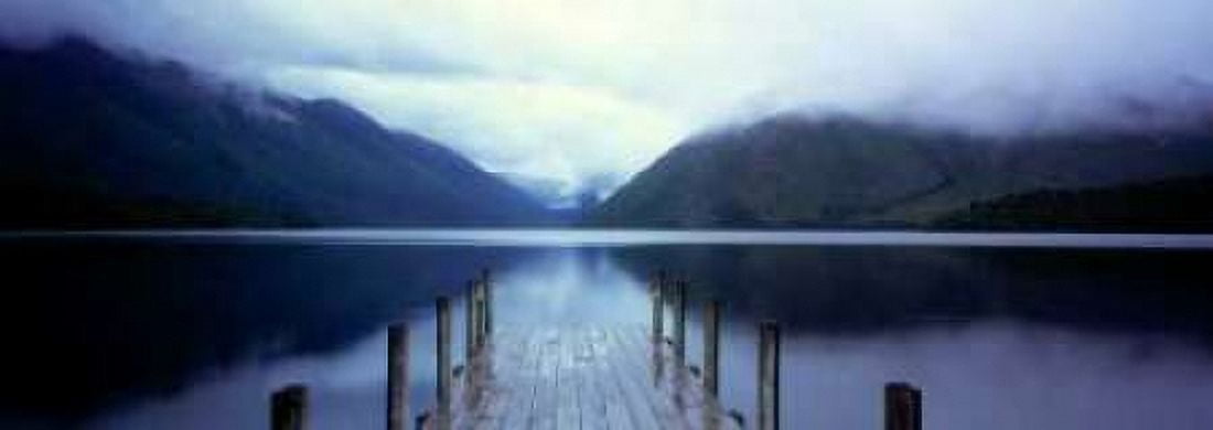 Serene Dock II Canvas Art - Bob Stefko (24 x 48)