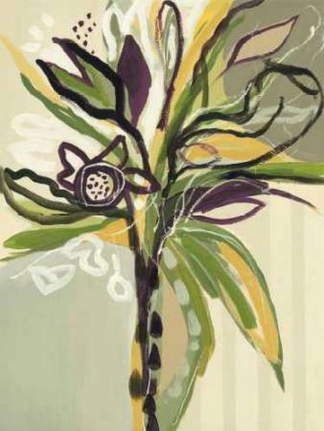 Serene Floral I Canvas Art - Angela Maritz (18 x 24)
