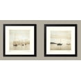 thumbnail image 1 of Serene Harbor Boat Photography Reproduction Set by Amy Melious; Coastal Décor; Two 12x12in Black Framed Prints, 1 of 1