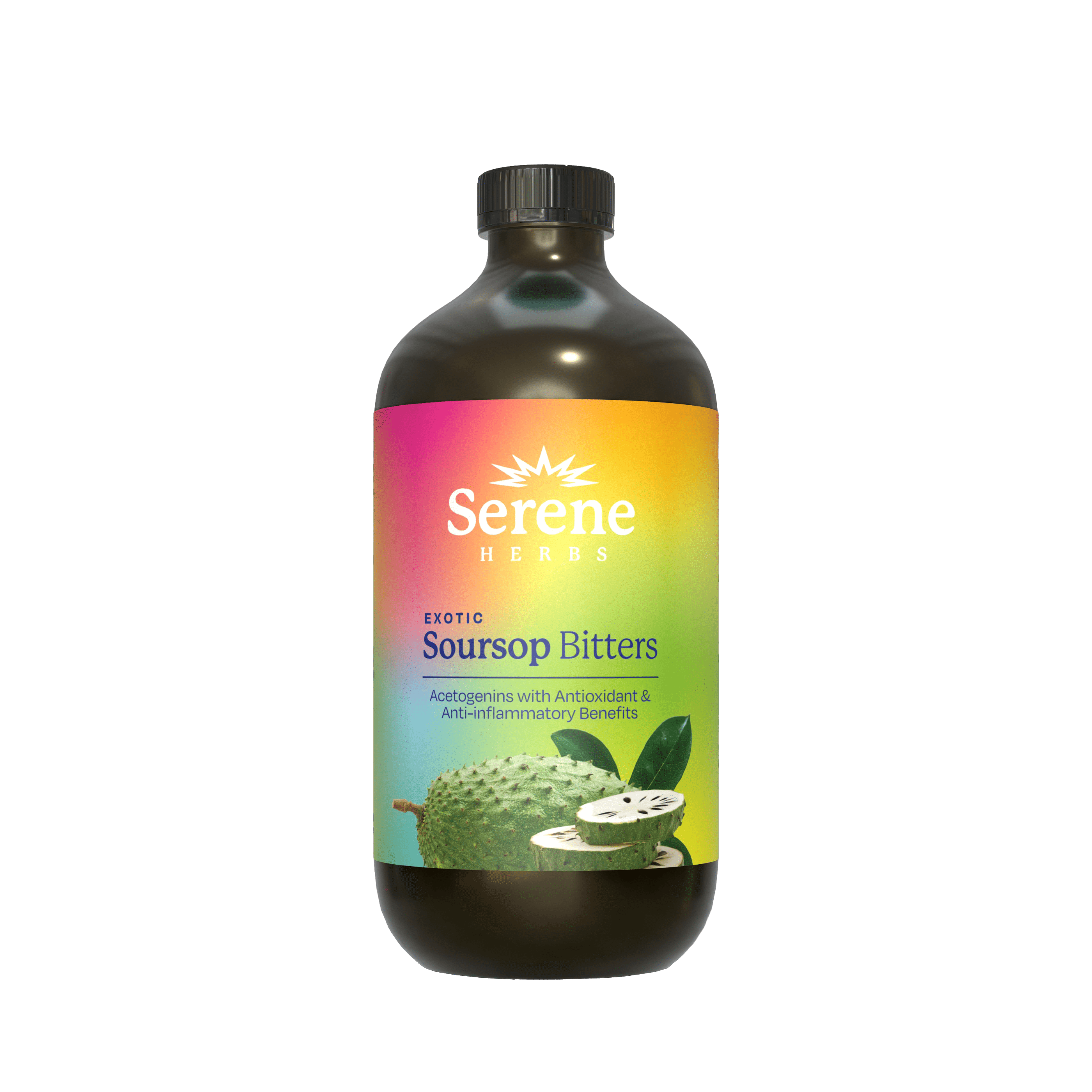 Serene Herbs Premium Soursop Bitters Liquid Immune Boosting
